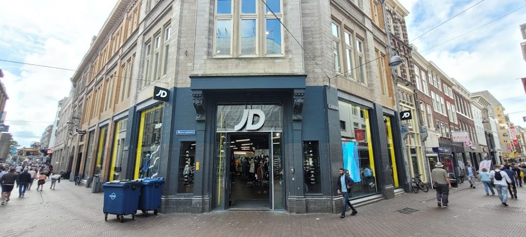 Sneaker shop JD Sports in The Hague