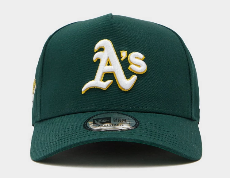 New Era MLB Oakland Athletics 9FORTY Side Patch Cap groen