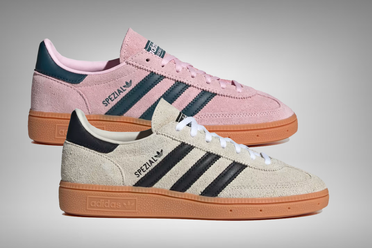 Adidas originals handball spezial sneakers in beige outlet aq0905