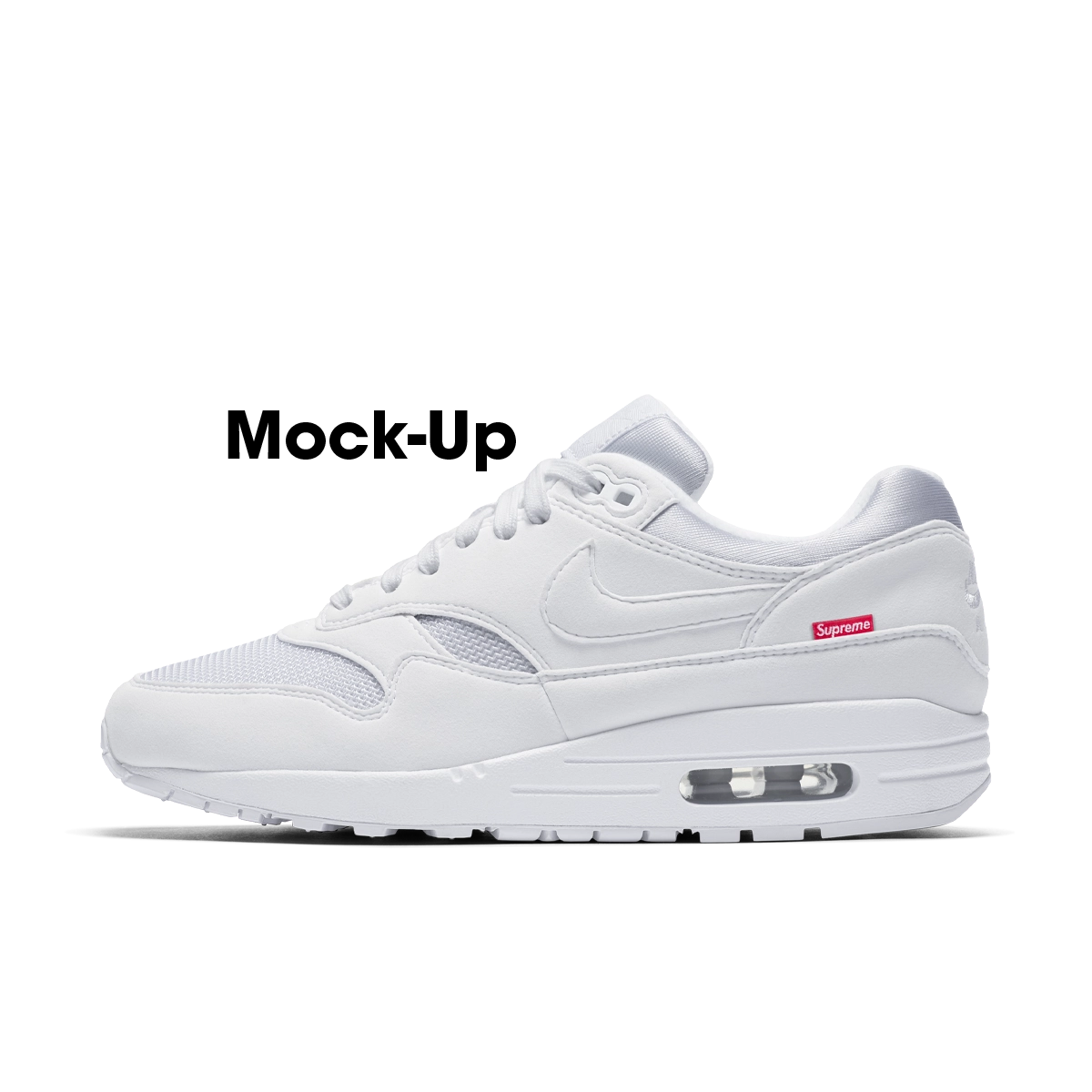 Supreme x Nike Air Max 1 87 'White' (HF8813-100)