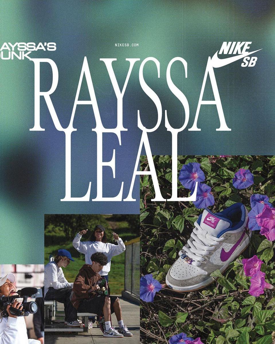 Rayssa Leal x Nike Dunk Low SB 'Deep Royal & Vivid Purple'
