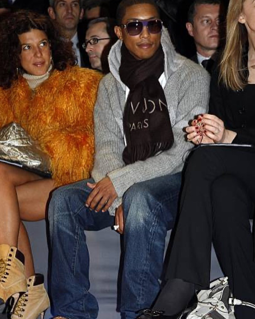 Pharrell Louis Vuitton fashionshow
