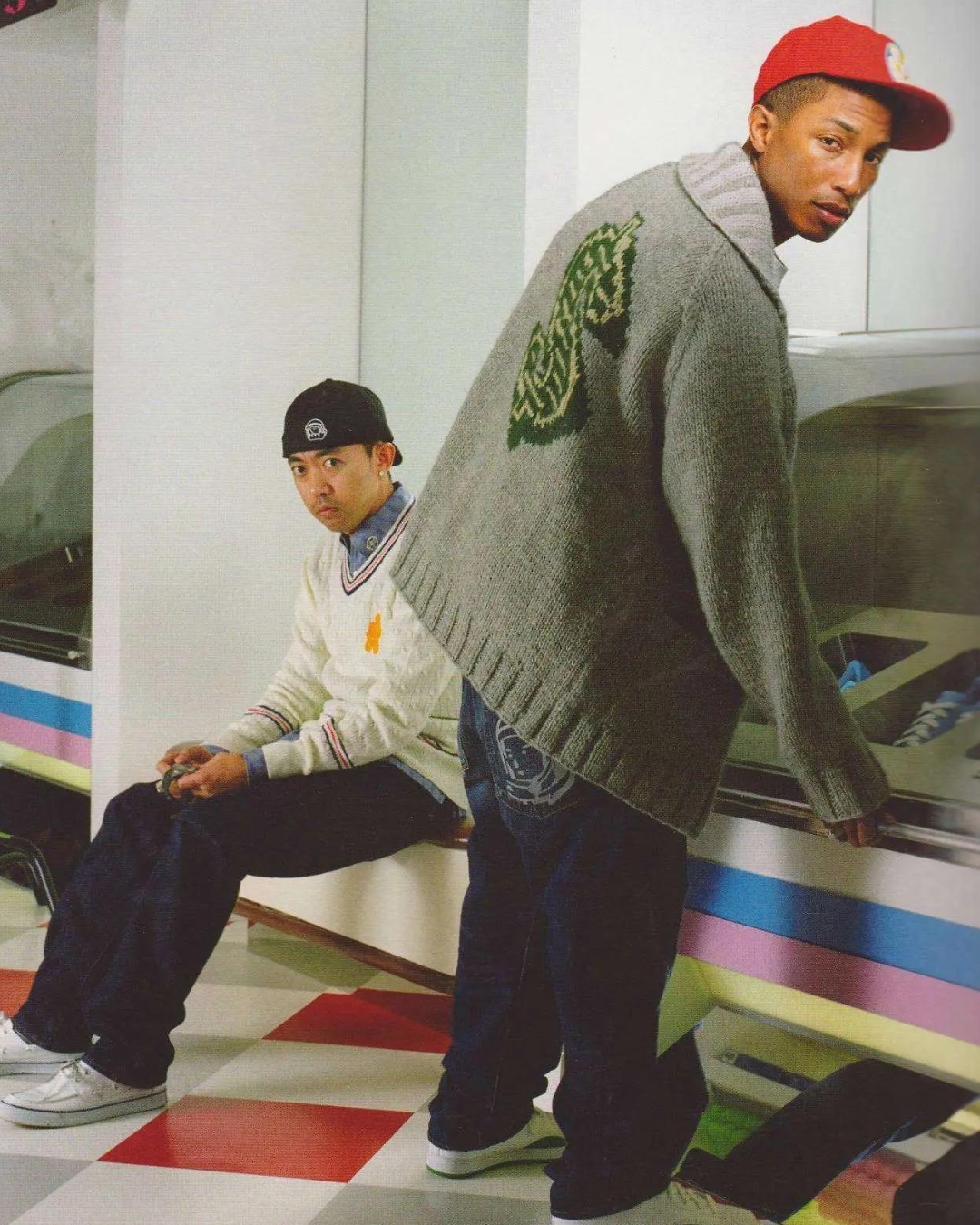 Pharrell Williams & Nigo