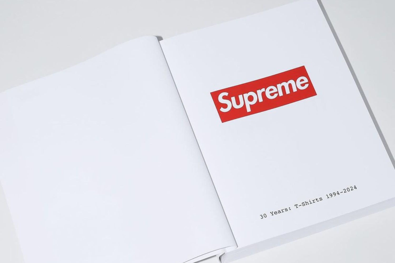 Supreme 30 Years: T-Shirts 1994-2024 Book | Limited Edition