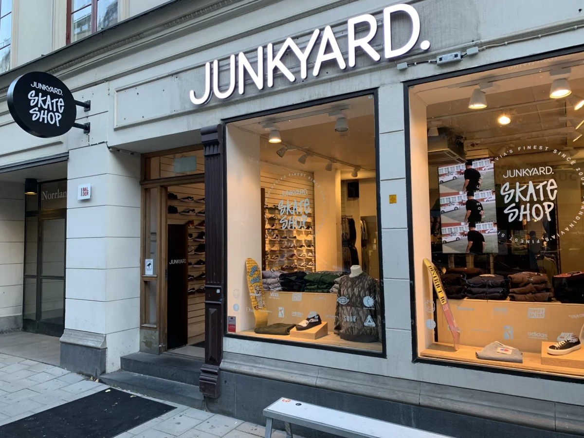 Sneaker Shopping Stockholm Junkyard