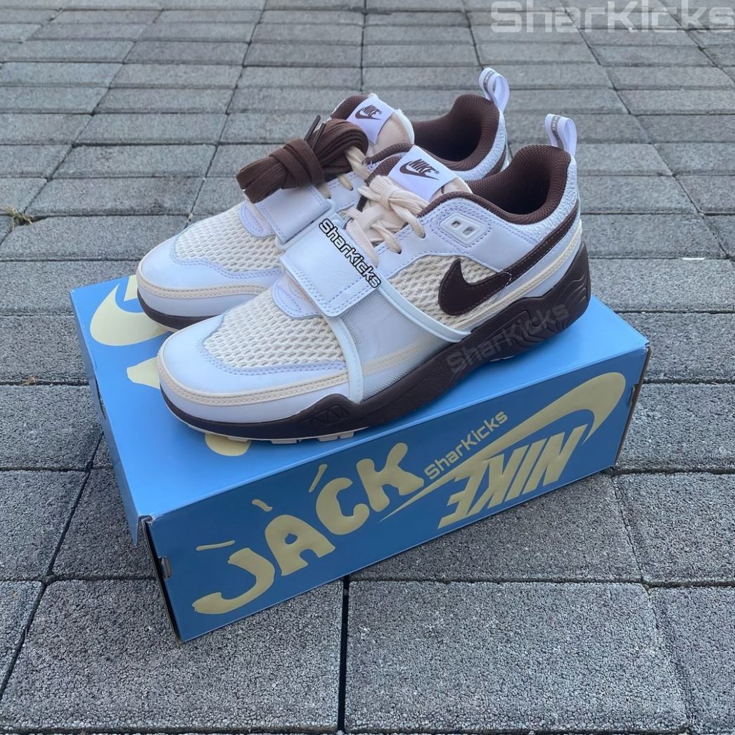 Travis Scott x Nike Zoom Field Jaxx 'Light Chocolate' release 2024