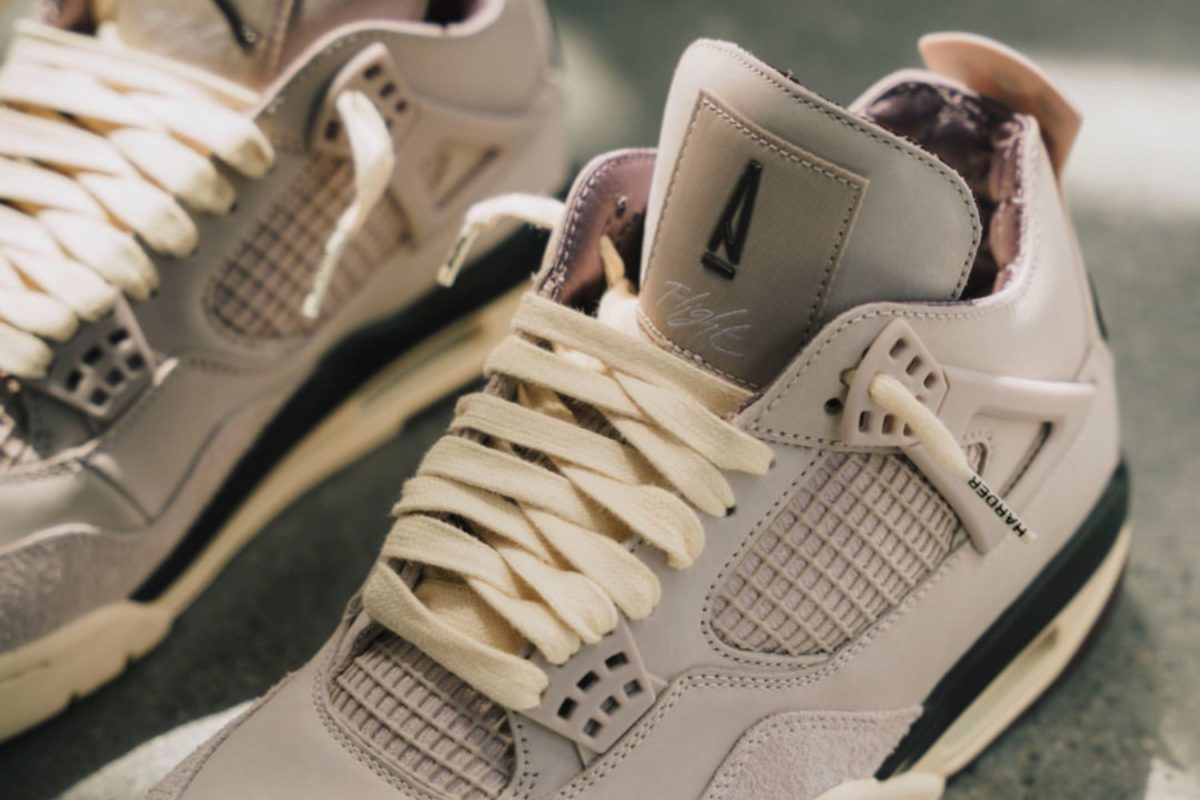 A Ma Maniére x Air Jordan 4 WMNS 'Fossil Stone' - W.Y.W.S