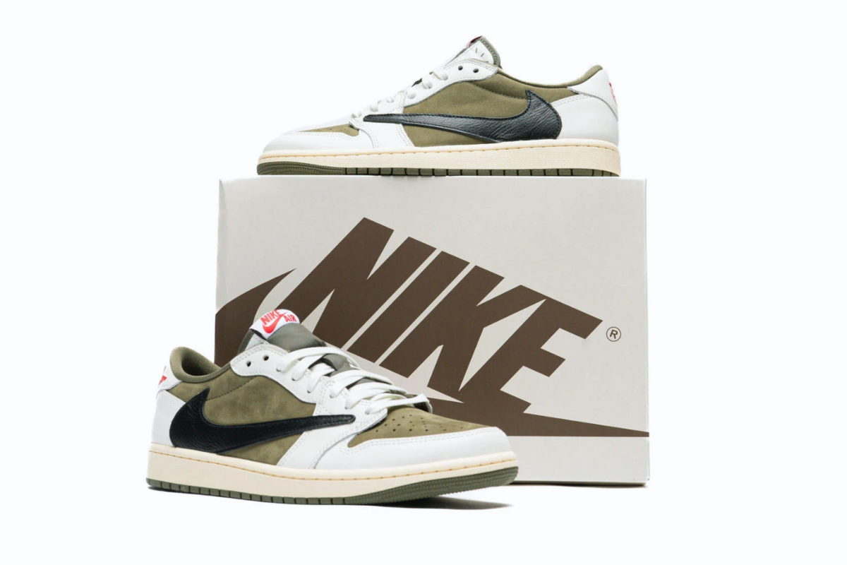 Travis Scott x Air Jordan 1 Low OG 'Medium Olive' | DM7866-200