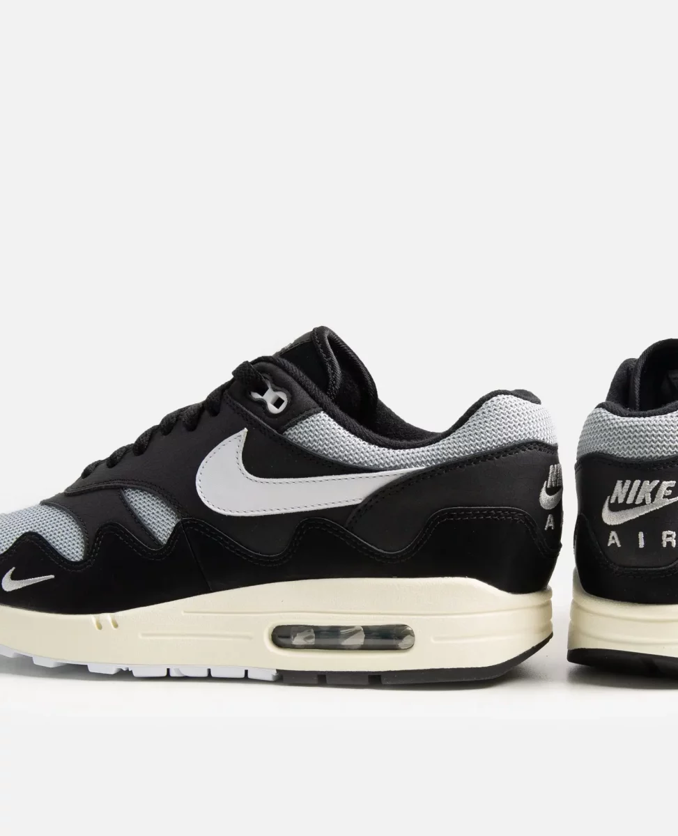 Patta x Nike Air Max 1 'Black' side view