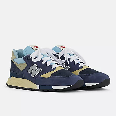 New Balance 998 Made in USA 'Navy & Chrome Blue'