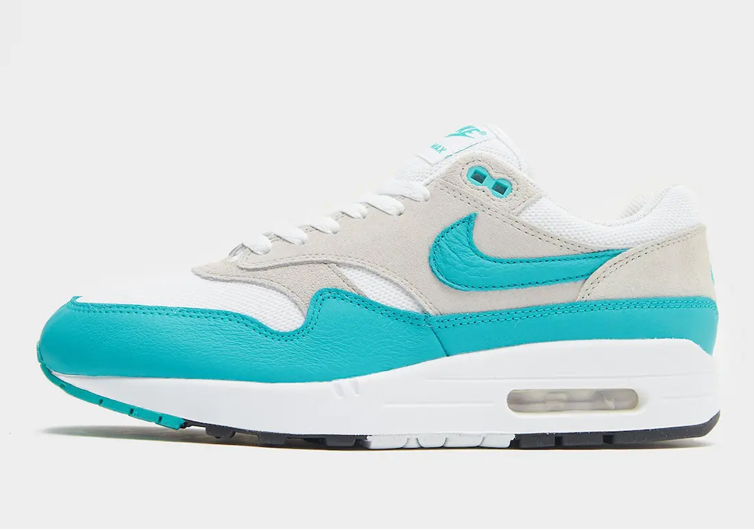 air max 1 aquatone/clear jade left view