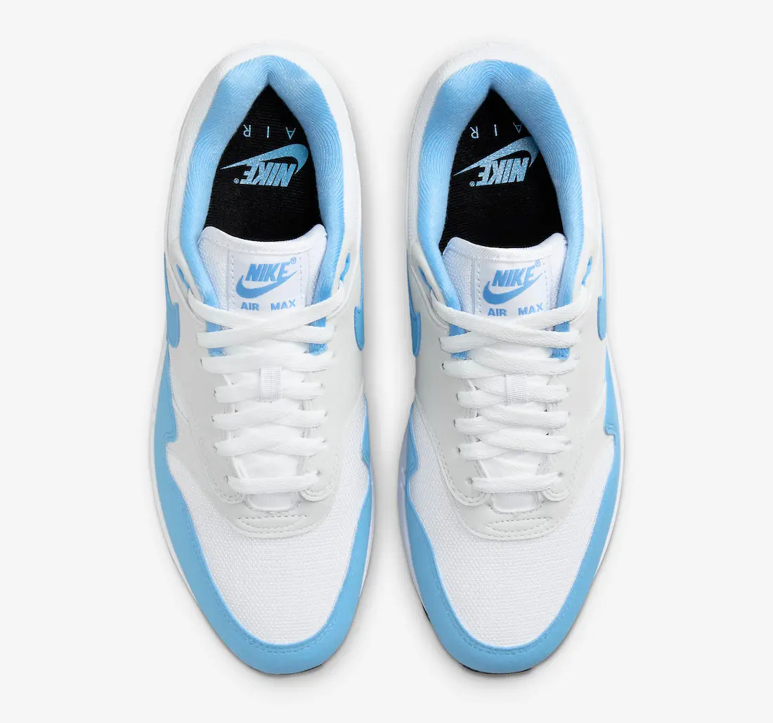 nike air max 1 university blue top