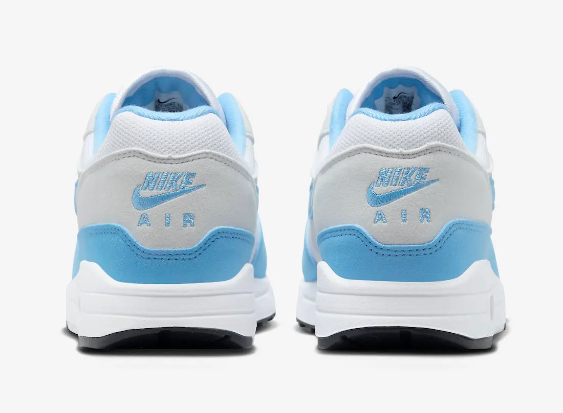 nike air max 1 university blue heel