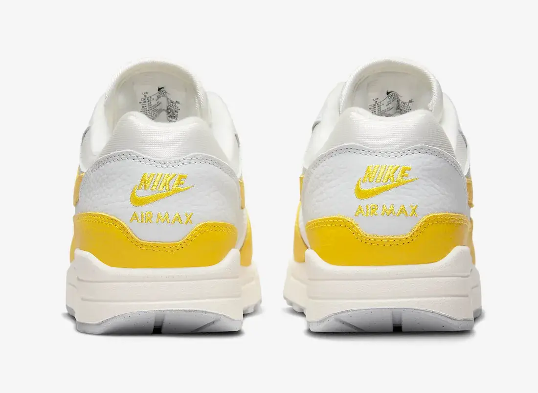 Nike Air Max 1 WMNS 'Tour Yellow' heel view