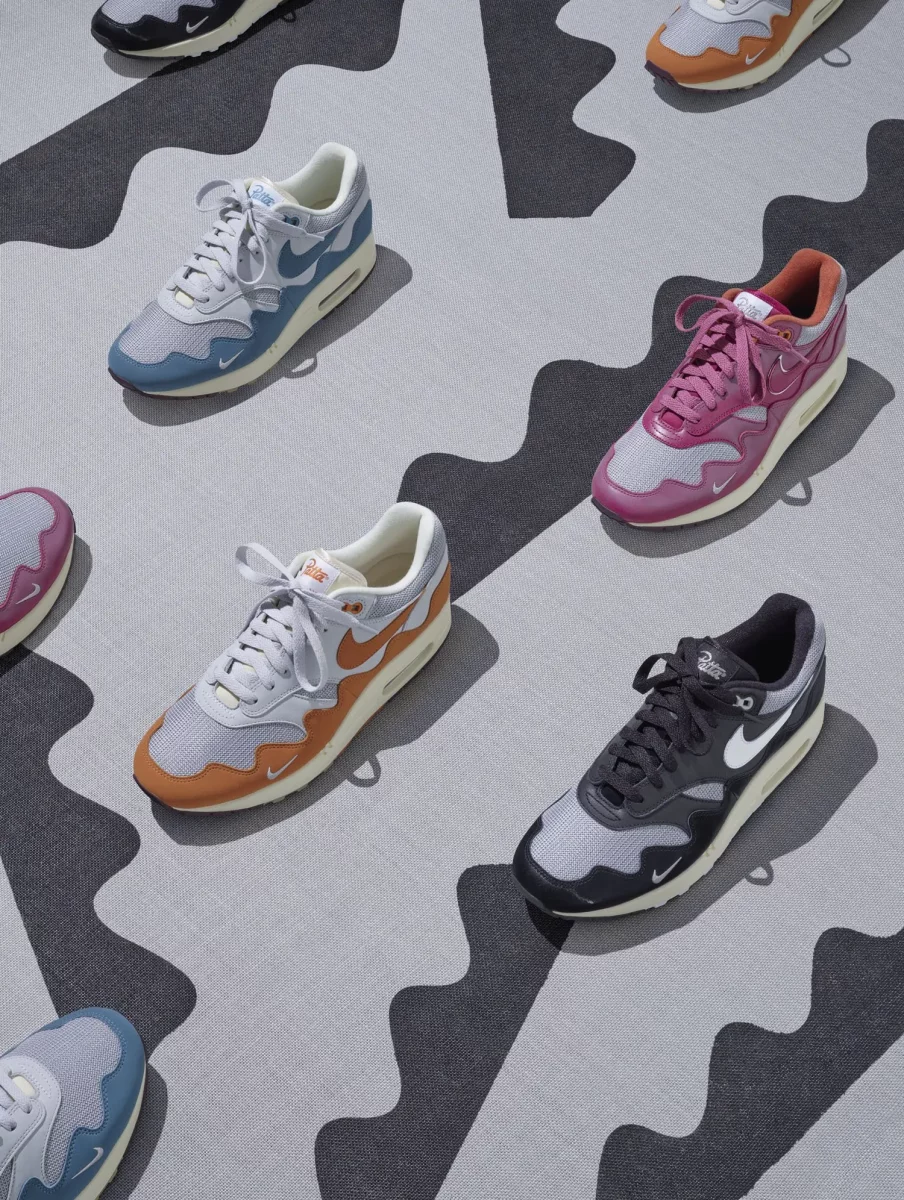 Patta x Nike Air Max 1 'Black' The Wave collection