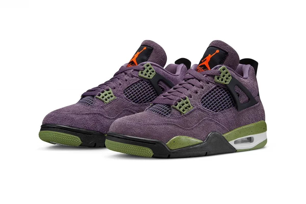 Air Jordan 4 WMNS 'Canyon Purple' double