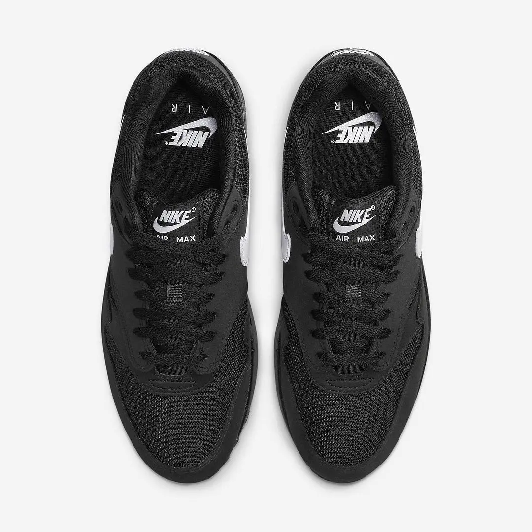 air max 1 black white top