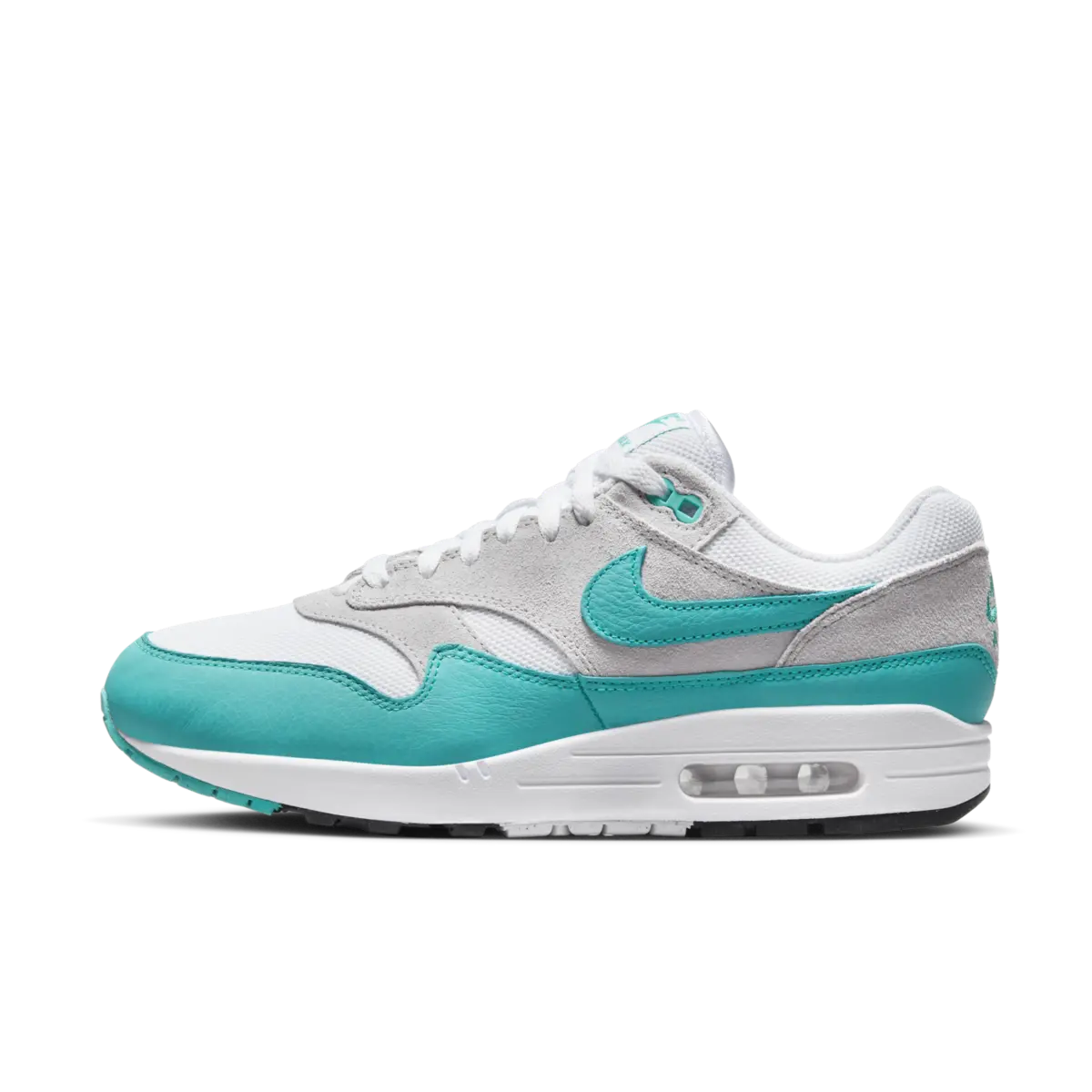 air max 1 clear jade left