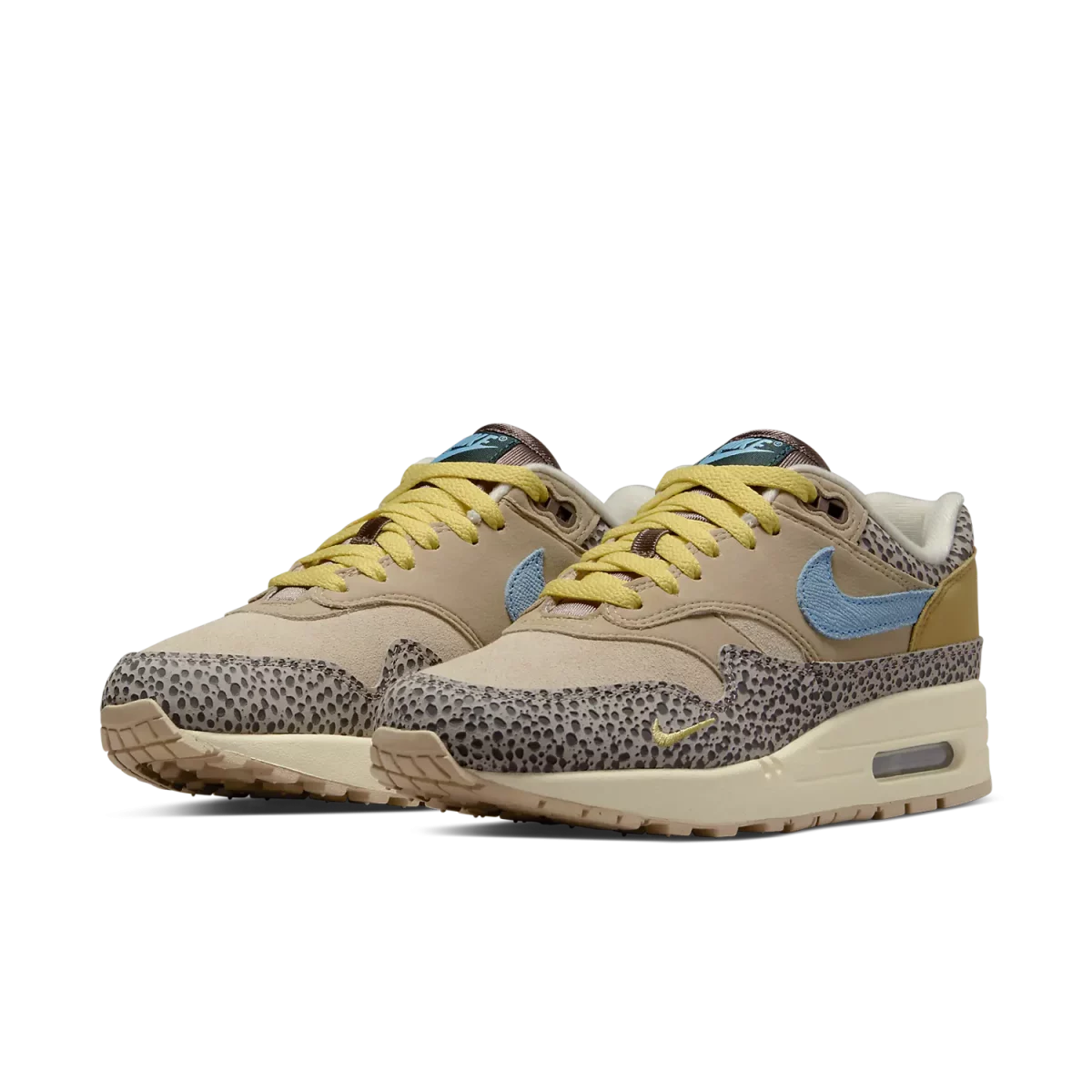 Nike Air Max 1 WMNS 'Cobblestone' - Safari front view