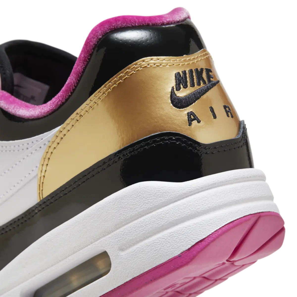 air max 1 grand piano heel closeup