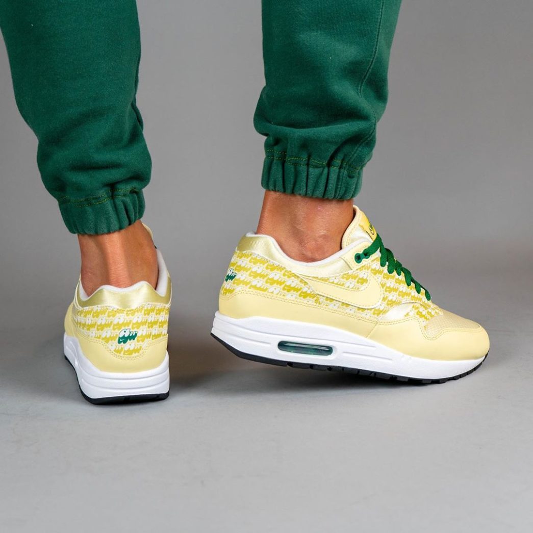 air max 1 lemonade heel view