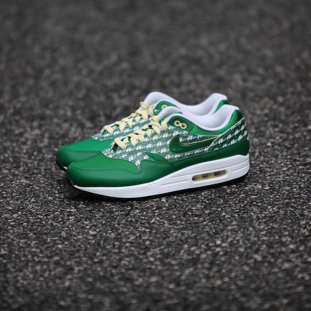 nike air max 1 premium limeade pair