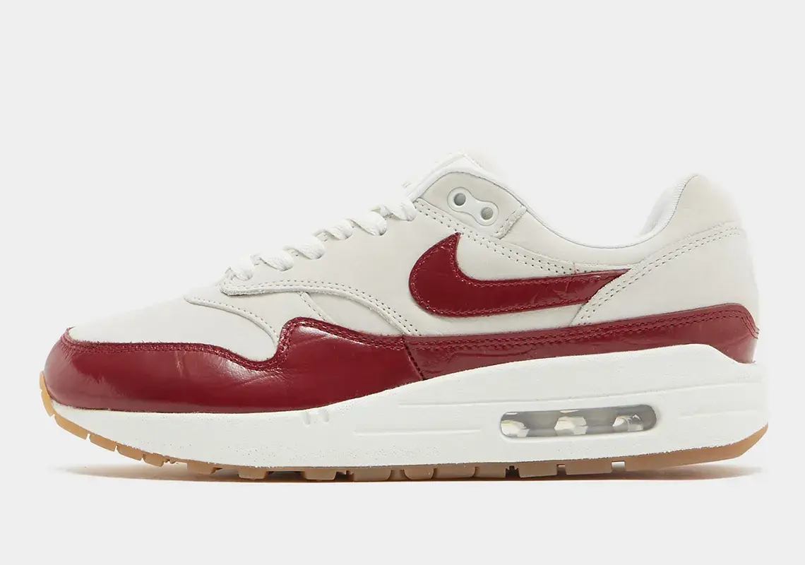 air max 1 lx team red leather left