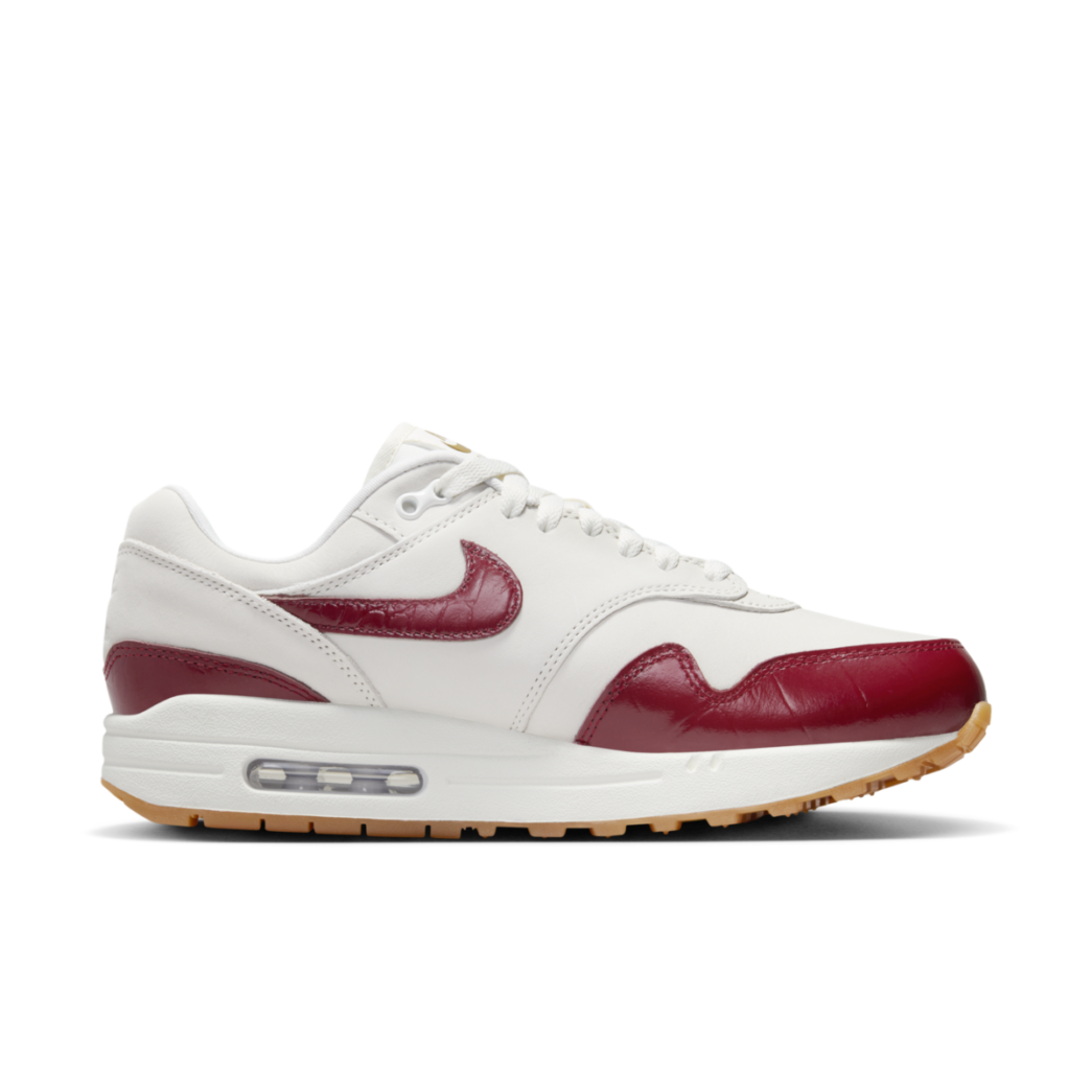 nike air max 1 lx team red leather right view