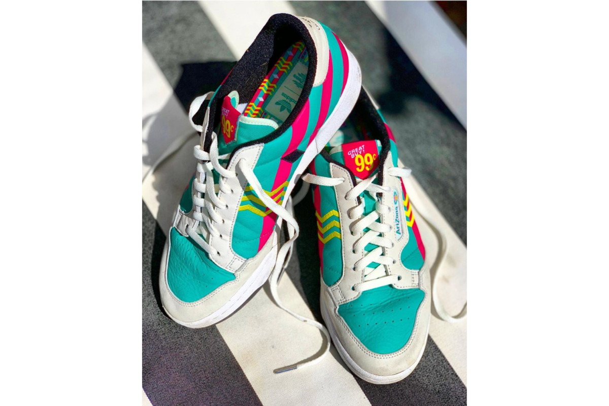 arizona ice tea x adidas sneaker pair