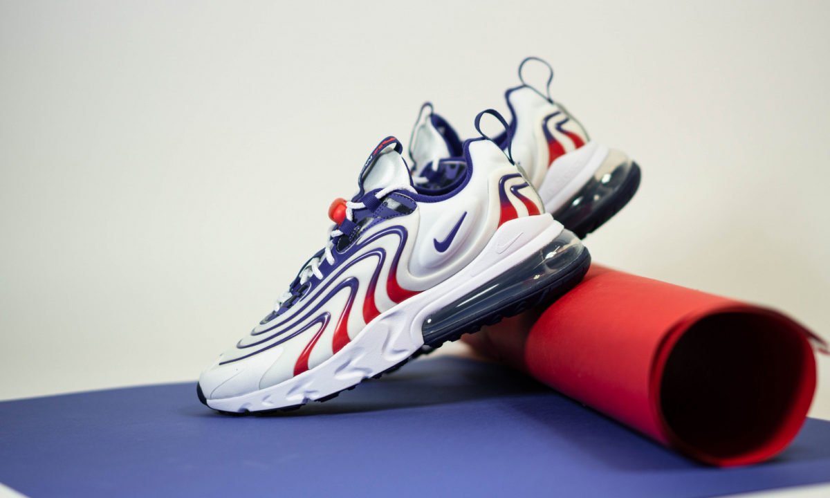 white red and purple air max 270 react