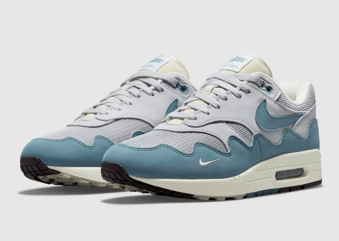 Patta x Nike Air Max 1 The Wave – Noise Aqua