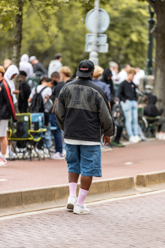 patta air max 1 white the wave store opening wearing the sneakers