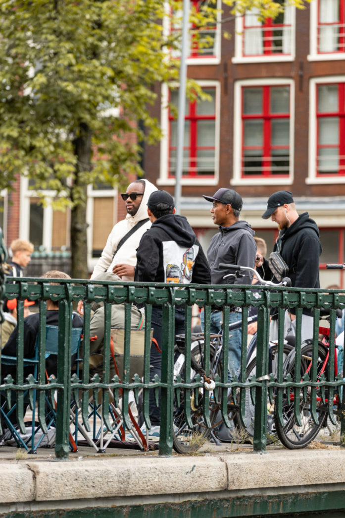 patta air max 1 white the wave store opening waiting on bridge