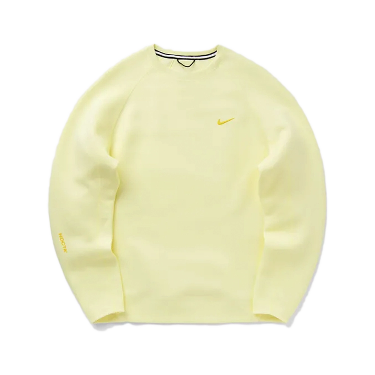 NOCTA x Nike Tech Fleece Crewneck 'Citron Tint'