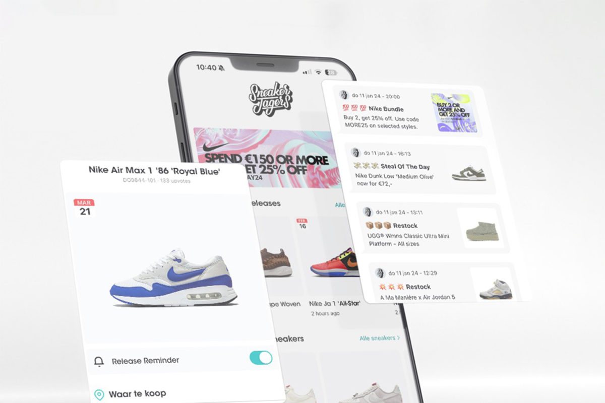 Sneakerjagers app