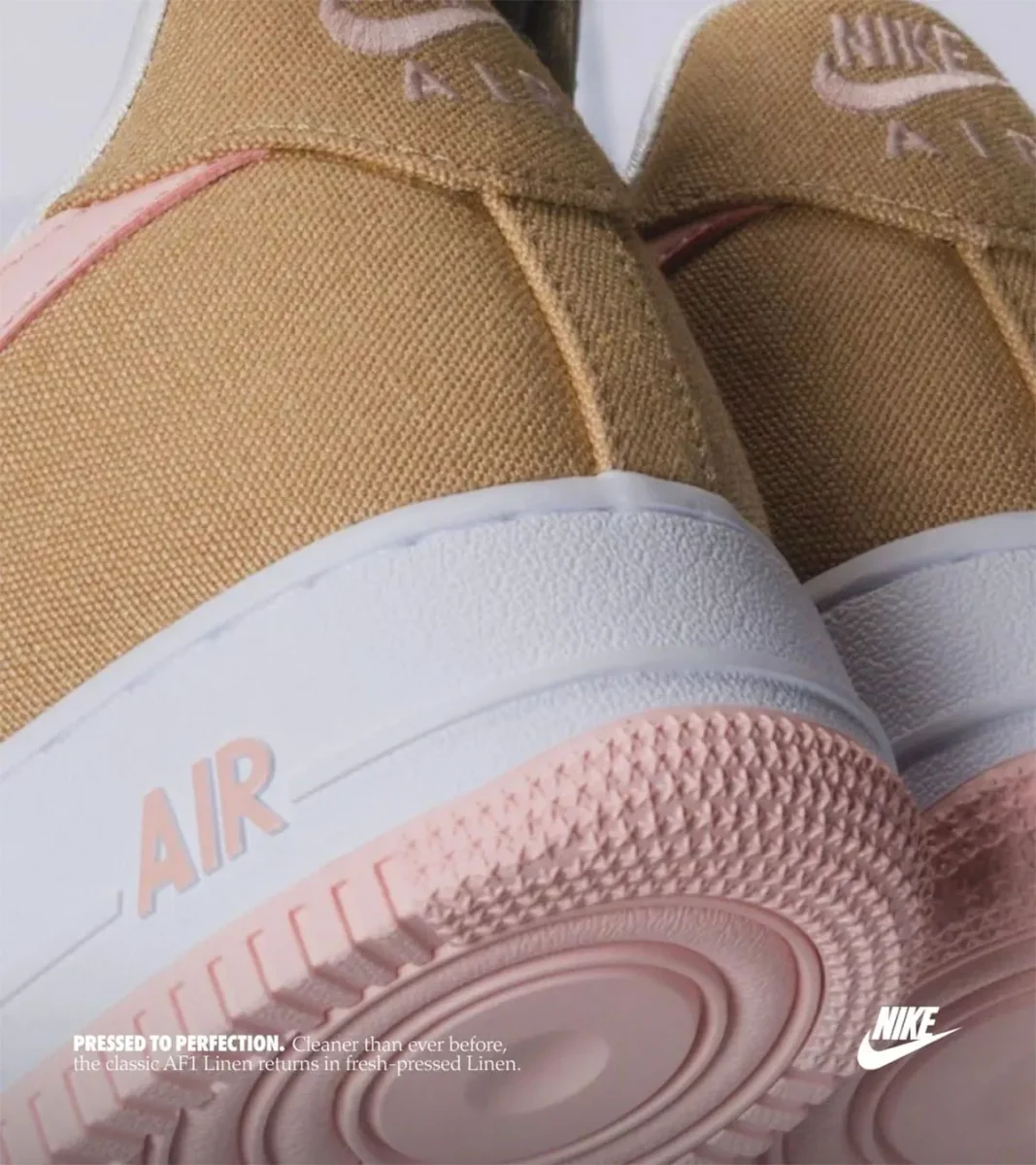 Nike Air Force 1 Low 'Linen' Canvas