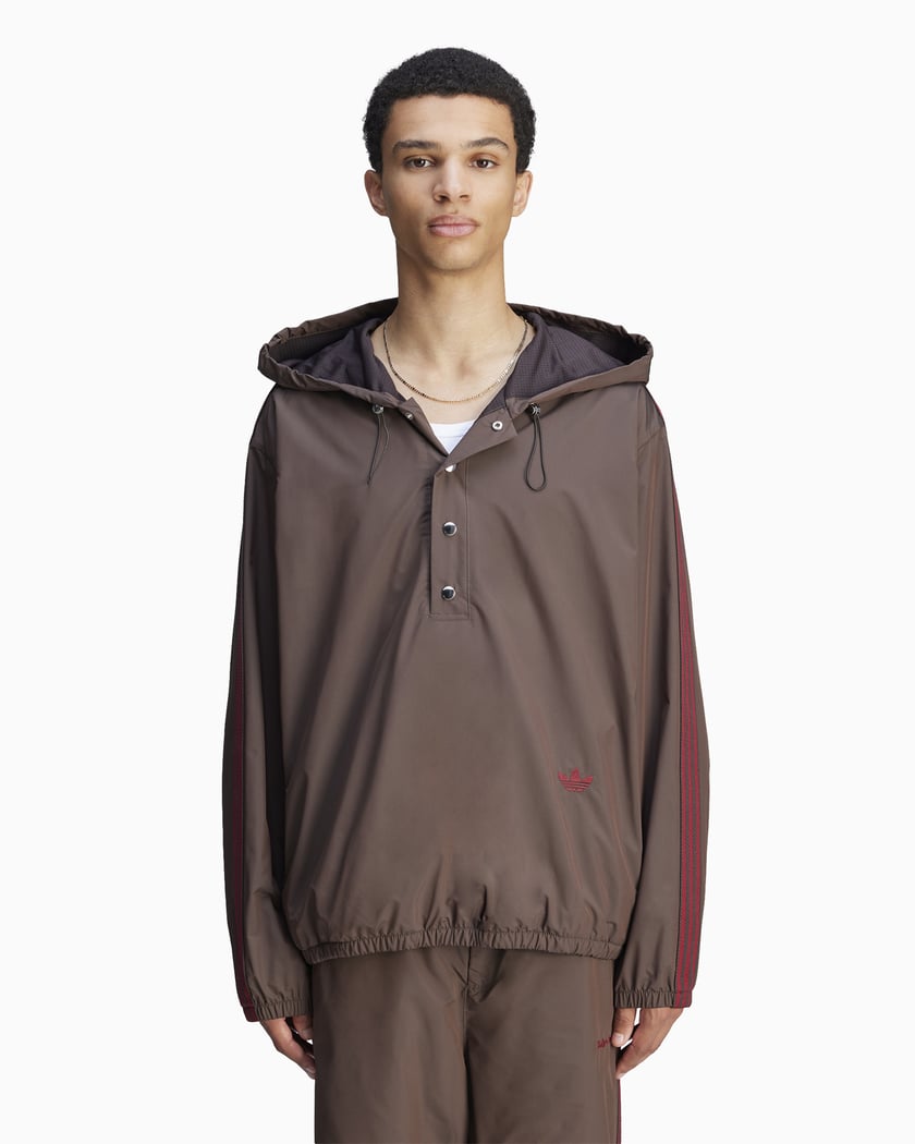 adidas Originals x Wales Bonner Men's Nylon Anorak Sweatshirt