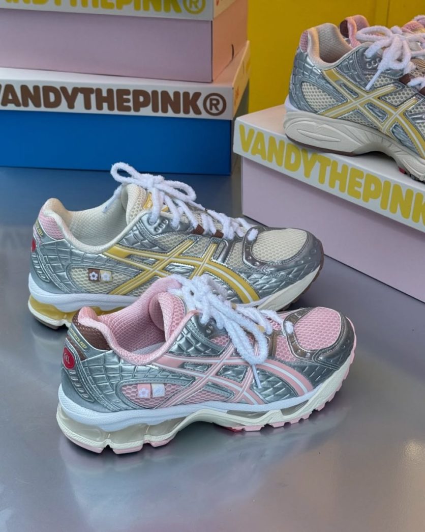 VANDY THE PINK × atmos × Asics Gel De VandyThePink x atmos x ASICS GEL-Nimbus 10.1 collab is pure
