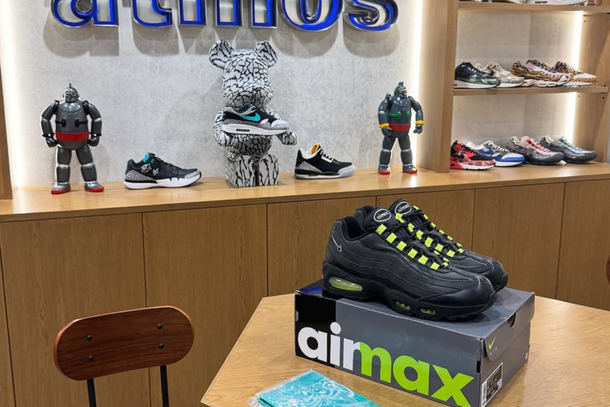 Eerste beelden van de atmos x Nike Air Max 95 OG 'HRJK