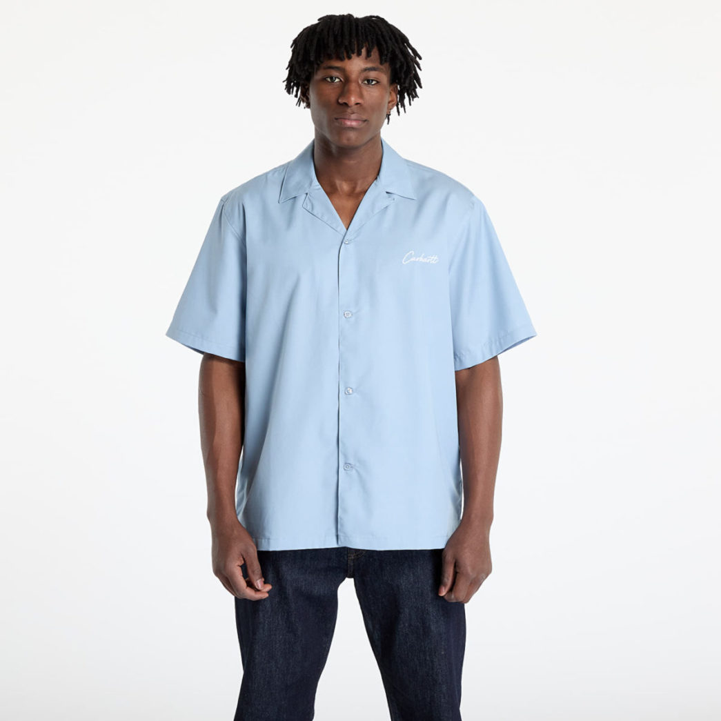 queens carharrt shirt in het blauw