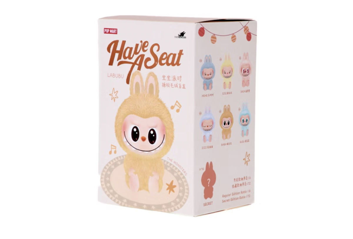 Labubu 'Have a Seat' Vinyl Plush Blind Box