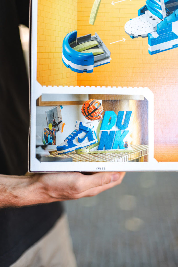 LEGO x Nike Dunk Sneakerjagers giveaway