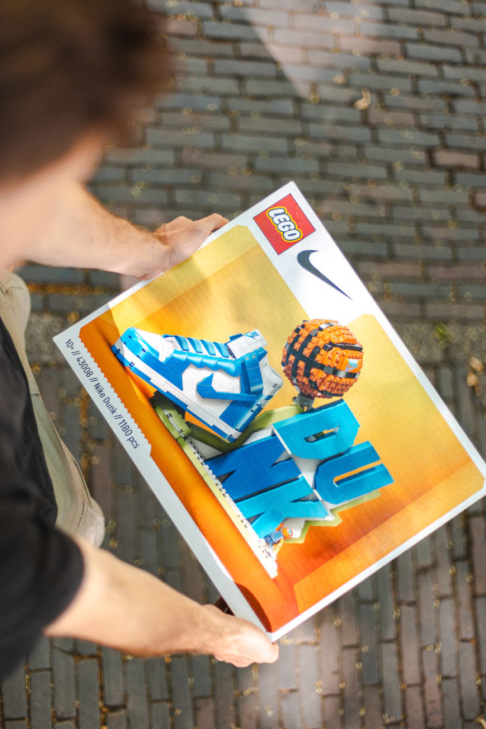 LEGO x Nike Dunk Sneakerjagers giveaway