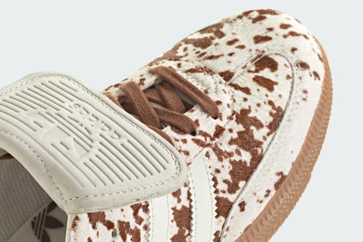 De adidas Samba LT verschijnt opnieuw in koeienprint - Sneakerjagers