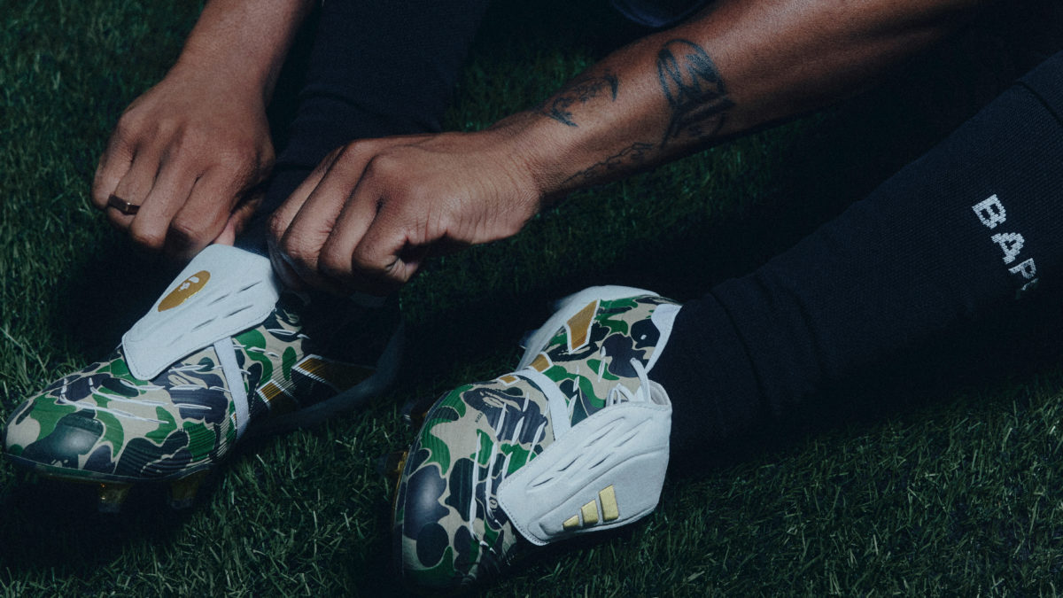 BAPE x adidas voetbalcollectie 2025