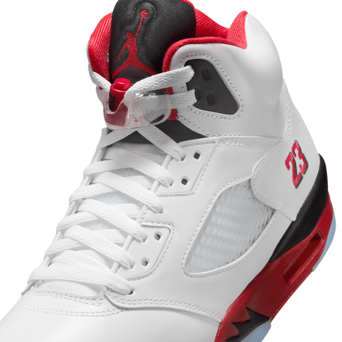 De 'Fire Red' is de volgende retro release in de Air Jordan 5 line