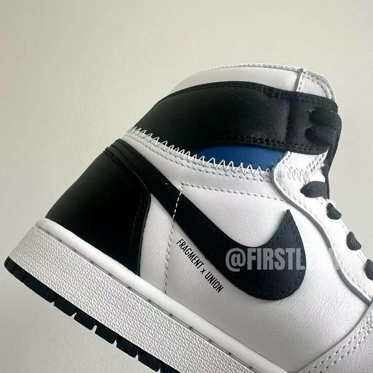 Gedetailleerde beelden van de Union LA x Fragment Design x Air