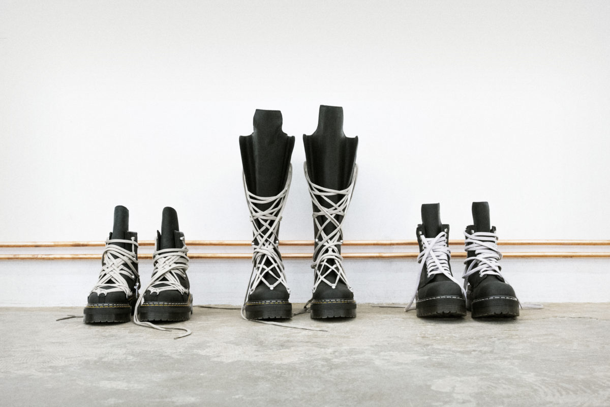 Rick Owens is terug bij Dr. Martens en verrast met een trio Quad