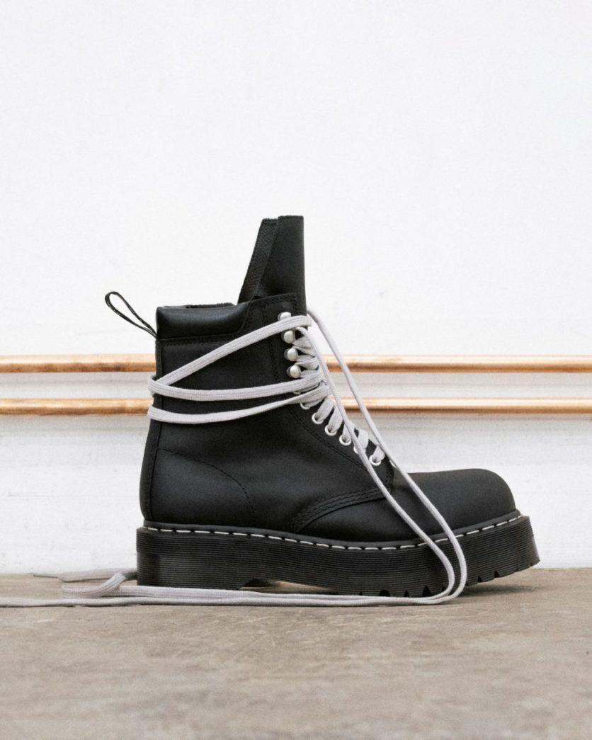 Rick Owens is terug bij Dr. Martens en verrast met een trio Quad