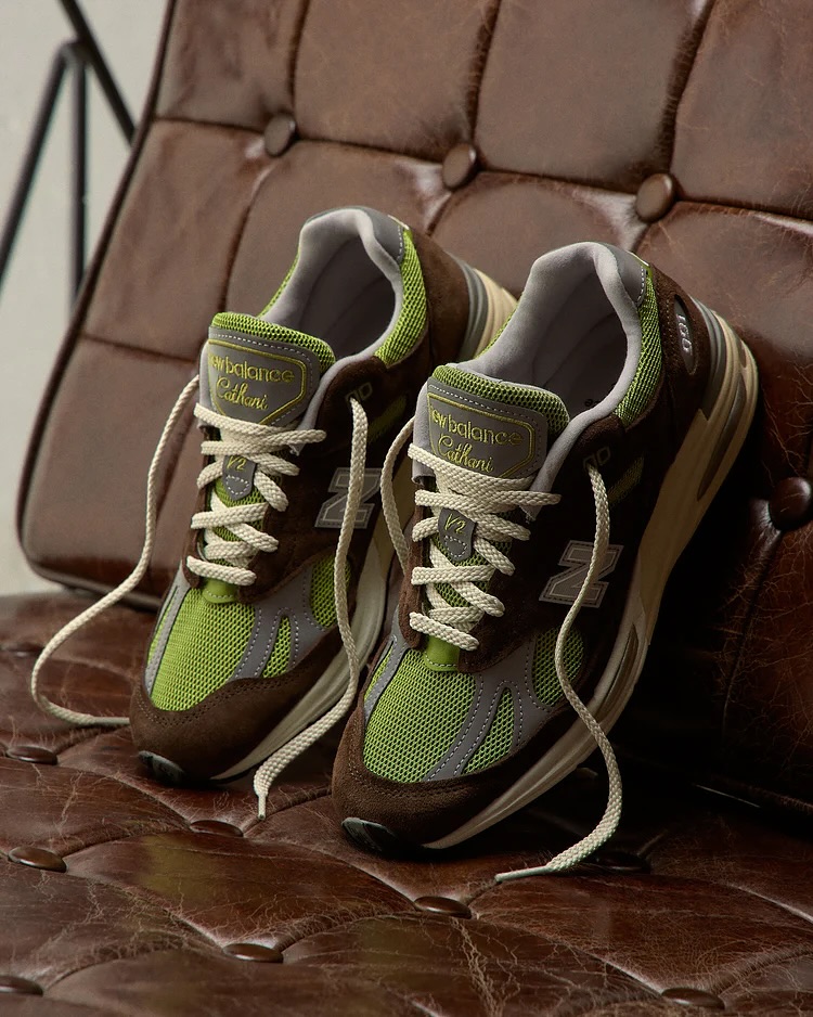 Danielle Cathari x New Balance 991v2 Reverse Matcha